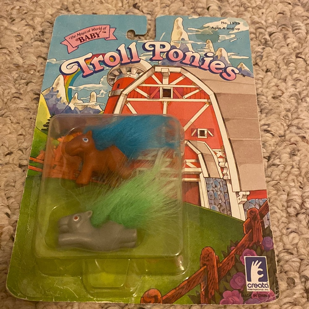 Rare Troll Ponies